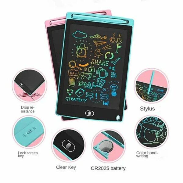 8.5-Inch LCD Writing Tablet - Kids Drawing & Handwriting Sketchpad